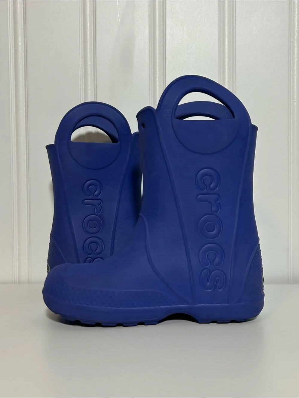 Crocs handle it rain boots blue